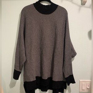 Joan Vass Striped Sweater